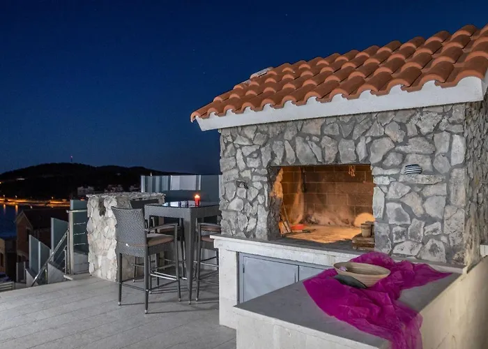 Martinis, Rogoznica, Private Heated Pool Vila